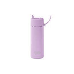Frank Green 20oz SSC Reusable Bottle Lilac Haze with Flip Straw Lid Lilac Haze