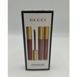 Gucci Liquid Matte Lip Color Liquid Lipstick Transfer Proof 3 Pack 25, 114 & 208