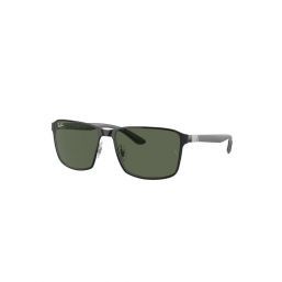 Ray-ban 0rb3721 914471 59 Black On Silver Black On Silver