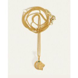 BABYLON SMALL NECKLACE 18K GOLD VERMEIL TS1112N-GVCBPL