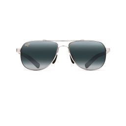 Maui Jim Guardrails 327-17 Silver / Neutral Grey Polarised Lenses