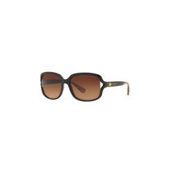 Coach HC8169 535313-57 Black / Brown Gradient Lenses