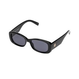 Le Specs Uni-sex Lsp1902078 Shiny Black Smoke Mono Sunglasses