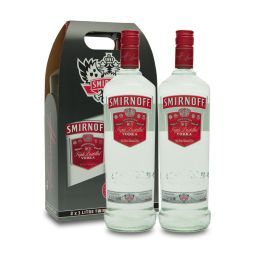 Smirnoff Red Vodka Twin Pack 2X1L