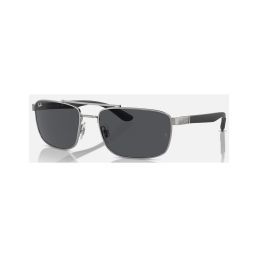 RAY-BAN RB3737 Sunglasses in Gunmetal and Dark Grey