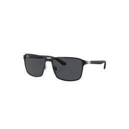 Ray-ban 0rb3721 186/87 59 Matte Black On Black Matte Black On Black