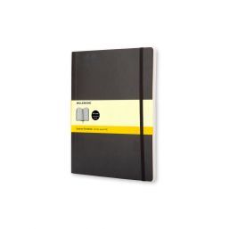 Classic Soft Cover Notebook Grid Extra Large Black
