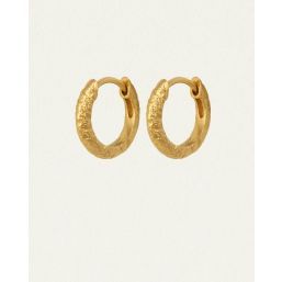 MOLTEN HUGGIES 18K GOLD VERMEIL TS1080E-GVPL