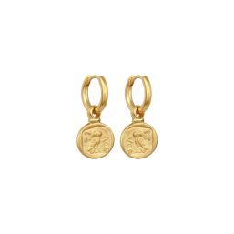 Palas Drop Earrings Gold Vermeil