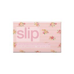 slip pure silk queen pillowcase - petal