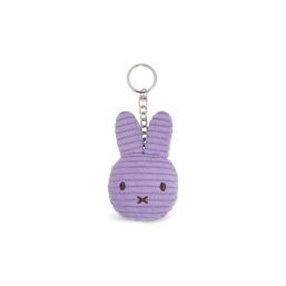 Miffy & Friends Miffy Flat Keychain Eco Corduroy Lilac 10cm/4"