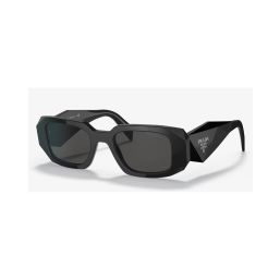 Prada PR 17WS 49 Dark Grey & Black Sunglasses