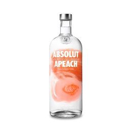 Absolut Apeach Flavoured Vodka 1L