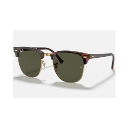 Ray Ban Sunglasses Clubmaster RB3016 W0365 51-21 Ebony Crystal Green