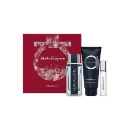 Ferragamo Men Edt Holiday Coffret 100Ml Edt + 100Ml Ssg + 10Ml Purse Spray