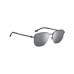 HUGO BOSS 1538/F/SK - R80 T4 MATTE DARK RUTHENIUM | SUNGLASSES MAN