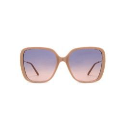 Chloé  CH0173S 003 57 - Nude/Gold / Blue Gradient Double