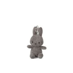 Miffy & Friends Miffy Keychain Eco Corduroy Grey 10cm/4"