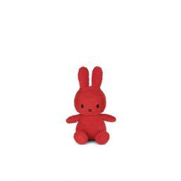 Miffy & Friends Ltd Edition Miffy Eco Corduroy Red 23cm/9"