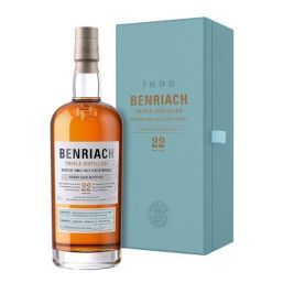 Benriach 22yo Triple Distilled Speyside Single Malt Scotch Whisky In Gift Box, 700ML