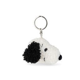 Peanuts Snoopy Eco Tiny Teddy Cream Keychain 4.5cm/2"