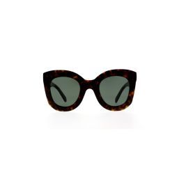 Sunglasses CELINE butterfly Bold 3 Dots CL4005IN 52N Dark havana