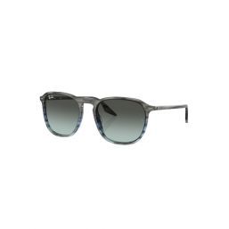 Ray-ban 0rb2203 1391gk 55 Striped Gray Gradient Blue Blu Vintage Deg.black