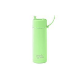 Frank Green 20oz Stainless Steel Ceramic Reusable Bottle Aurora Glow With Flip Straw Lid