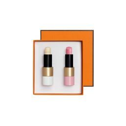 Hermès Precomposed Duo Set - Lip Care Balm & Rosy Lip Enhancer