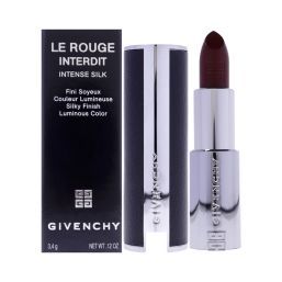 Givenchy Le Rouge Interdit Intense Silk Lipstick - N334 Grenat Volontaire for Women - 0.11 oz