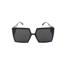 DIOR CD40030U 30MONTAIGNE SU 01B SHINY BLACK GRADIENT SMOKE SUNGLASSES