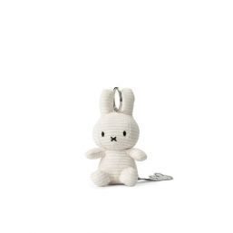 Miffy & Friends Miffy Keychain Eco Corduroy Offwhite 10cm/4"