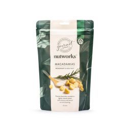 Nutworks Rosemary & Sea Salt Macadamias 200g