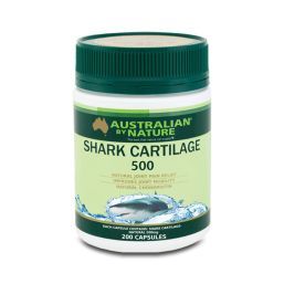 Australian By Nature Shark Cartilage 500mg 200 Caps