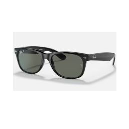 Ray-Ban RB2132 901/58-55 New Wayfarer Black / Green Classic G-15 Polarised Lenses