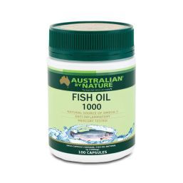 Australian By Nature Omega 3 Fish Oil 1000mg 100 Caps