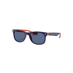 Ray-ban Junior 0rj9052s 178/80 47 Blue On Orange Blue