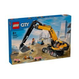 LEGO® City Yellow Construction Excavator Toy Digger 60420