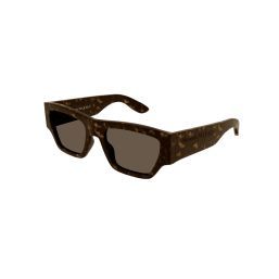 ALEXANDER MCQUEEN AM0393S 002 tortoise brown