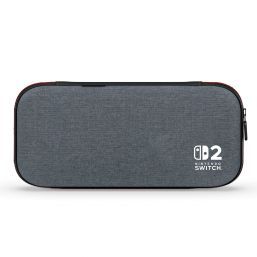 PowerA Officially Licenced Slim Case Dark Heather Grey for Nintendo Switch 2