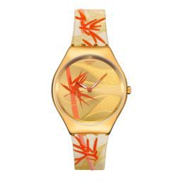 Swatch Golden Red Bamboo Syxz105