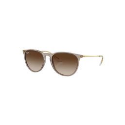 Ray-Ban RB4171 651413-54 Erika Transparent Light Brown / Brown Gradient Lenses