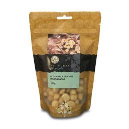 Nutworks Rosemary & Sea Salt Macadamias 200g