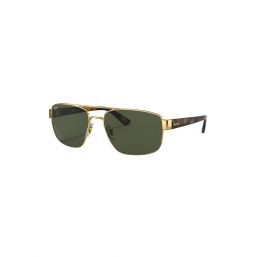 Ray-Ban RB3663 001/31 60 - Arista/ G-15 Green