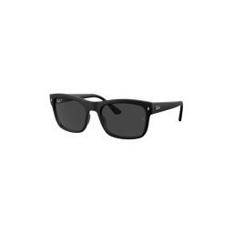 Ray-Ban RB4428 601S48-56 Black / Black Polarised Lenses