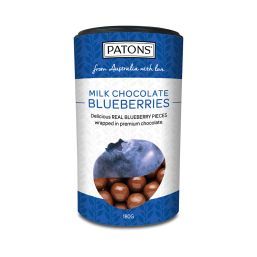 Patons Milk Chocolate Blueberries Cannister 180g