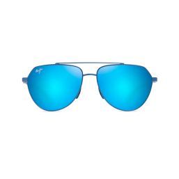 MAUI JIM WAIWAI BLUE HAWAII MATTE TRANS BLUE SUNGLASSES