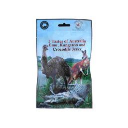 Billabong Jerky Three Tastes of Australia Pouch 30g