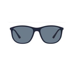 Emporio Armani¬Æ  EA4201 50882V 58 - Matte Blue and Aluminium