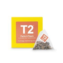 Packs A Peach Tea Bag Cube 25 pack 87.5g